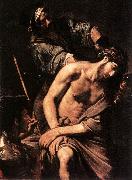 VALENTIN DE BOULOGNE Crowning with Thorns wr painting